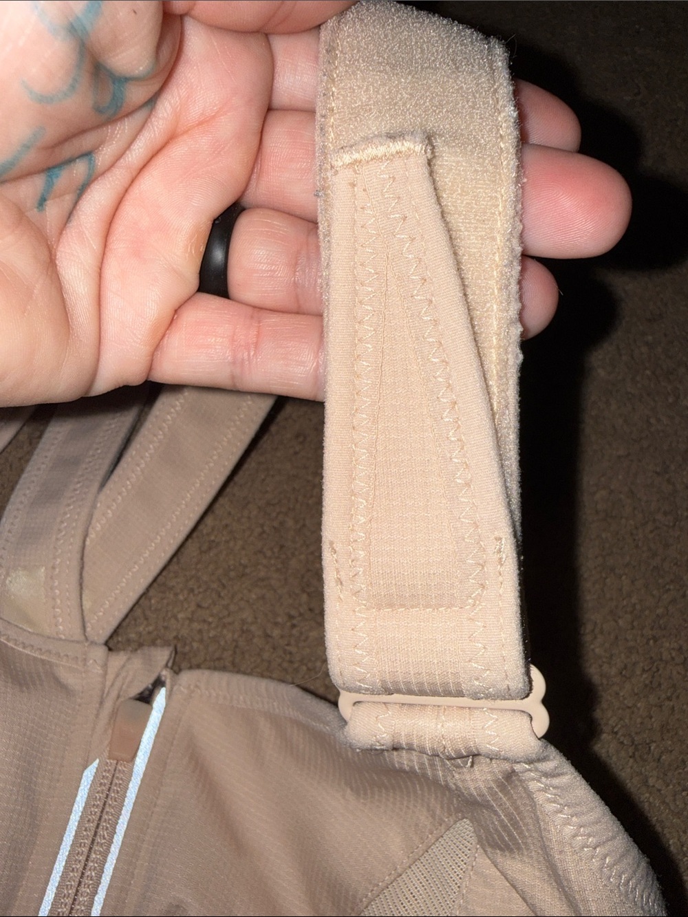SHEFIT Blush Front-Zip High Support Sports Bra 1 Luxe - Picture 4 of 6